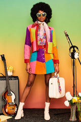 All Together Now Patchwork Jacket - Jackets & Coats