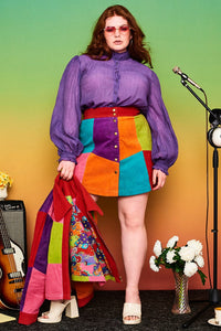 All Together Now Patchwork Jacket - Jackets & Coats