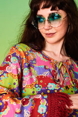All You Need Is Love Psychedelic Mini Dress - Dresses