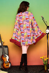 All You Need Is Love Psychedelic Mini Dress - Dresses