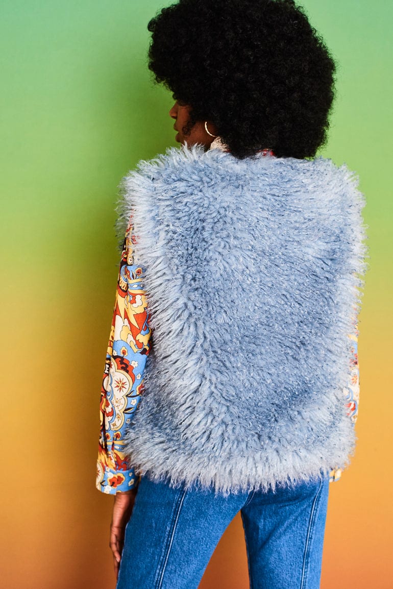 Day Tripper Blue Reversible Vest - Waistcoats