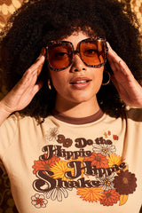 Do The Hippie Hippie Shake Ringer T-Shirt - T-Shirts