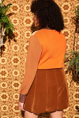 Flower In The Sun Retro Knit Jumper - Knitwear