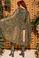 Genevieve Green Paisley Gogo Boots - Accessories