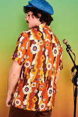 Get Back Cascading Floral Shirt - Mens