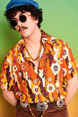 Get Back Cascading Floral Shirt - Mens