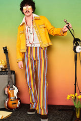 Good Day Sunshine Yellow Embroidered Jacket - Jackets & Coats