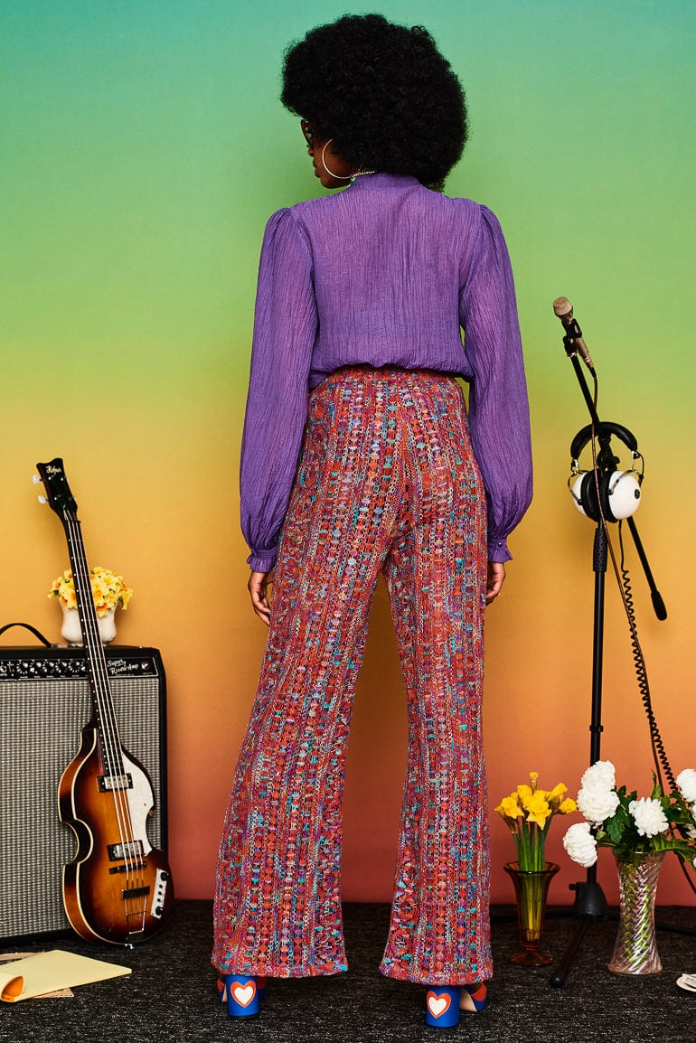 I'll Follow The Sun Ombré Lace Flares - Trousers