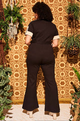 Ramble On Brown Zip Jumpsuit - Jumpsuits