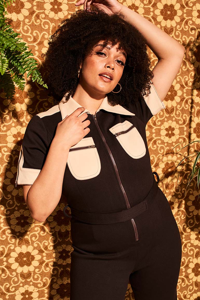 Ramble On Brown Zip Jumpsuit - Jumpsuits