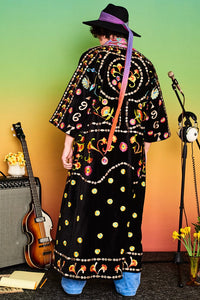 Revolution 1967 Embroidered Dream Coat - Kimonos / Dusters