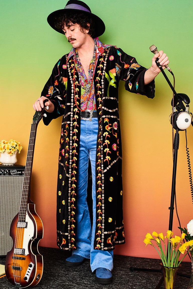Revolution 1967 Embroidered Dream Coat - Kimonos / Dusters