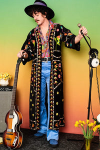 Revolution 1967 Embroidered Dream Coat - Kimonos / Dusters