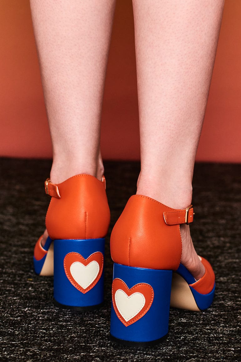 Step Inside Love Mary Jane Platform Shoes - Footwear