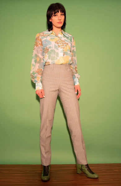 Men's 70's discount high waisted trousers